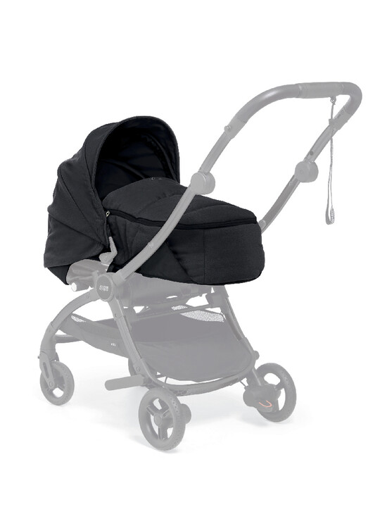 عربة Airo باللون الأسود مع طقم لطفل حديث الولادة باللون الأسود image number 9