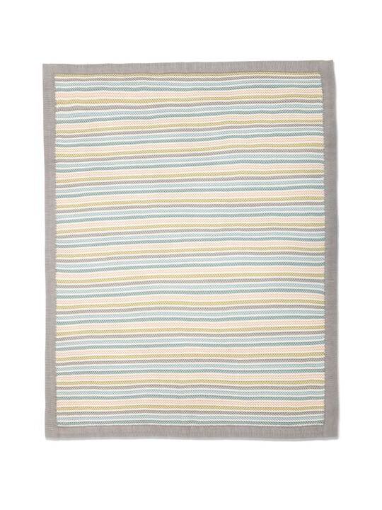 البطانية المعقودة الصغيرة - Stripe Pastel image number 6