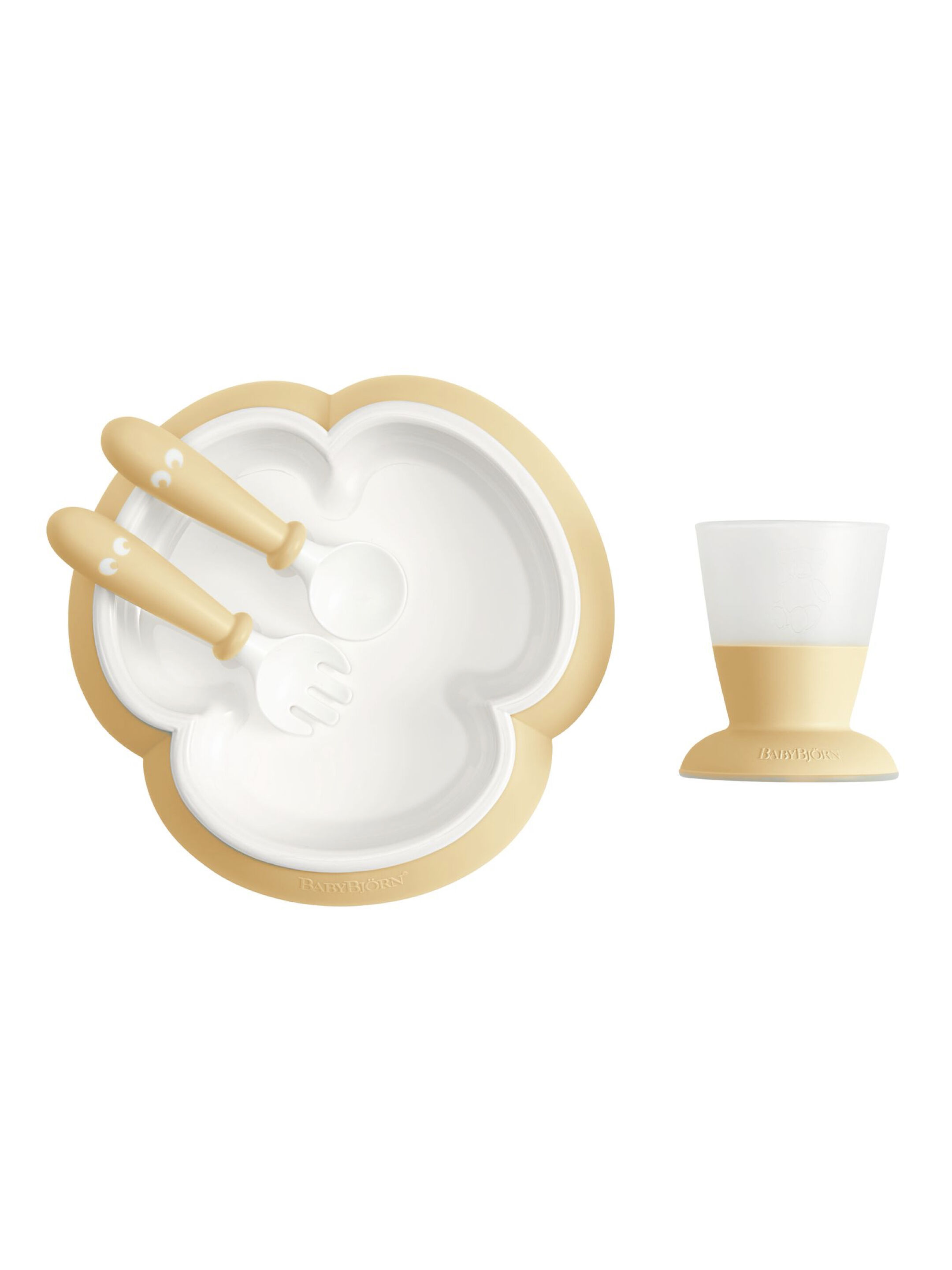 طقم أدوات طعام للأطفال من بيبي بيورن - 4 قطع