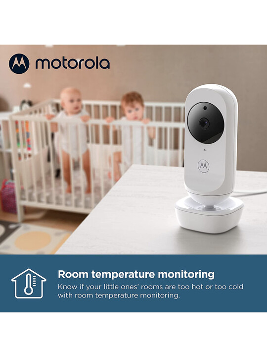 كاميرا فيديو موتورولا بشاشة 4.3 بوصات لمراقبة الطفل image number 4